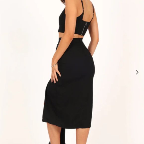 NWT Petal & Pup Two Piece Zanita Set - Black - S - Picture 4 of 6